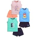 LuvLap Baby Boys 100 Cotton Sleeveless Boys