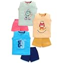 LuvLap Baby Boys 100 Cotton Sleeveless Boys