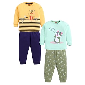 LuvLap Baby-Boys Baby and Toddler T-Shirt Set