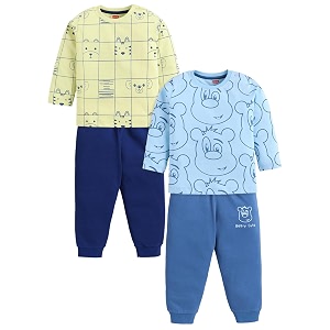 LuvLap Baby-Boys Baby and Toddler T-Shirt Set