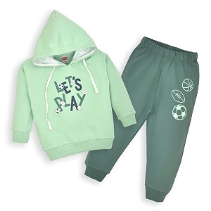 LuvLap Baby Boys Full Sleeve Hooded Sweatshirt