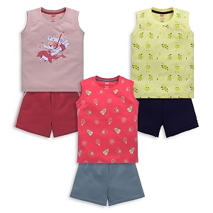 LuvLap Baby Boys Regular Fit 100 Cotton