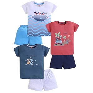 LuvLap Baby Boys Regular Fit 100 Cotton