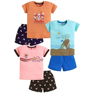 LuvLap Baby Boys Regular Fit 100 Cotton