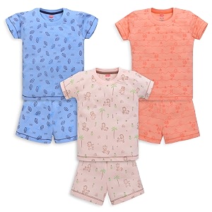 LuvLap Baby Boys Regular Fit 100 Cotton