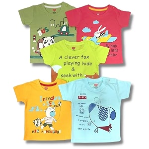 LuvLap Baby Boys Regular Fit 100 Cotton