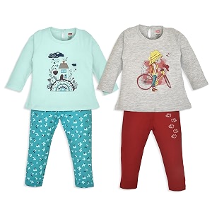 LuvLap Baby Girls 100 Cotton Full Sleeve