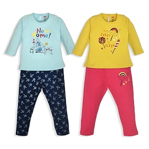 LuvLap Baby Girls 100 Cotton Full Sleeve