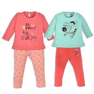 LuvLap Baby Girls 100 Cotton Full Sleeve