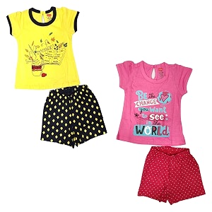 LuvLap Baby Girls Regular Fit 100 Cotton