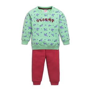 LuvLap Baby Girls Full Sleeve Sweatshirt