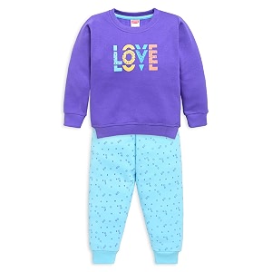 LuvLap Baby Girls Full Sleeve Sweatshirt
