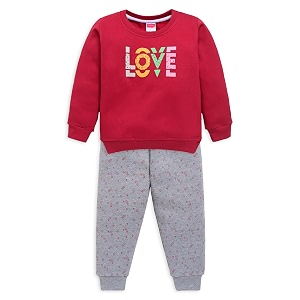 LuvLap Baby Girls Full Sleeve Sweatshirt