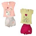 LuvLap Baby Girls Regular Fit 100 Cotton