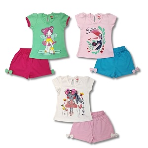 LuvLap Baby Girls Regular Fit 100 Cotton
