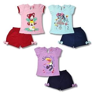 LuvLap Baby Girls Regular Fit 100 Cotton