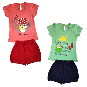 LuvLap Baby Girls Regular Fit 100 Cotton