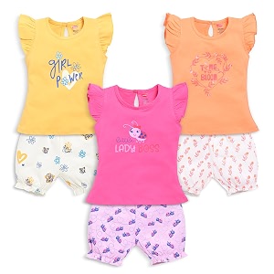 LuvLap Baby Girls Regular Fit 100 Cotton