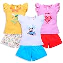 LuvLap Baby Girls Regular Fit 100 Cotton