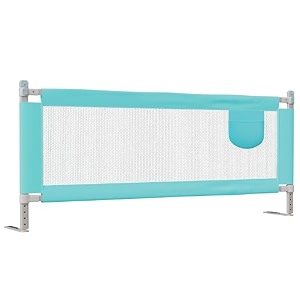 luvlap steel bed rail guard for babykids safety 180cmx72 cm6ft x 23ft portable amp foldable baby safety essential adjustable height attractive cartoon prints fits all bed sizes red-printed