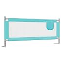 LuvLap Steel Bed Rail Guard for Baby/Kids Safety, 180CmX72 Cm(6Ft X 2.3Ft), Portable & Foldable, Baby Safety Essential, Adjustable Height, Attractive Cartoon Prints, Fits All Bed Sizes (Red-Printed)