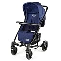 LuvLap Elite Baby Pram Stroller - Blue
