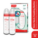 LuvLap Essential Slim Neck Glass Feeding Bottle
