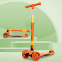 LuvLap Joy Scooter for Kids- Toddler 3-Wheel Kick Scooter with LED Lights