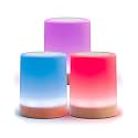LuvLink Friendship Lamp v2.0 - Long Distance WiFi Touch Lamps for Couples, Friends & Family | Stay Connected from Anywhere – Easy App Setup – No Subscription (Set of Three)
