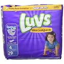 Luvs with Ultra Leakguards, Size 4 Diapers, 29 ea
