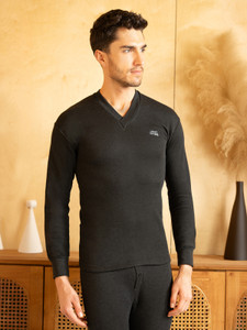 lux cotts wool men top thermal