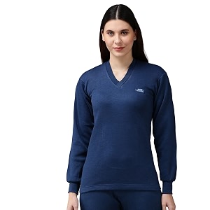 lux cott39s wool women39s thermal upper  full sleeve winter thermal top  warm innerwear for women  soft comfortable amp breathable