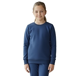 lux cottswool girl39s winter wear thermal full sleeves round neck body warmer top  thermal vest for girls