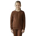 Lux Cottswool Girl's Winter wear Thermal Full Sleeves Round Neck Body Warmer top | Thermal Vest for Girls