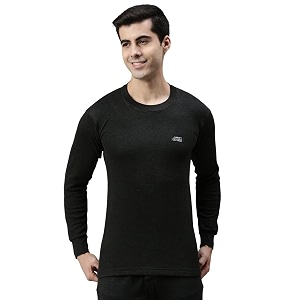Lux Cottswool Mens Round Neck Thermal Top