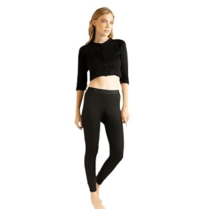 lux cottswool women39s upper and lower thermal set  thermal set for women