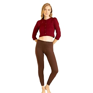 lux cottswool women39s upper and lower thermal set  thermal set for women