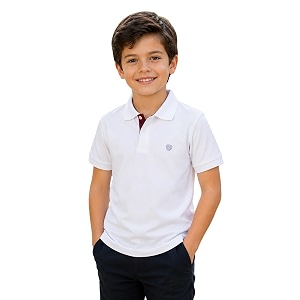Lux Cozi Boys Polycotton Polo T-Shirt