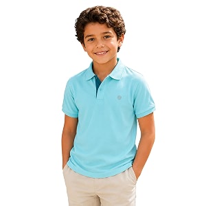 Lux Cozi Boys Polycotton Polo T-Shirt
