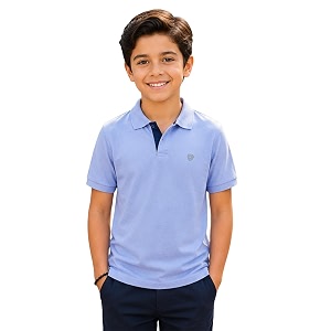 Lux Cozi Boys Polycotton Polo T-Shirt