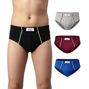 lux cozi boy39s super combed cotton inner elastic solid brief with ultra soft waistband  brief for kids  pack of 4