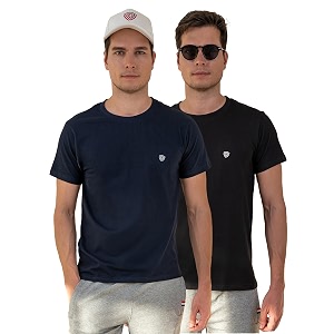 Lux Cozi Mens Cotton Solid Regular Fit