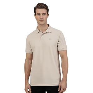 Lux Cozi Mens Cotton Blend Polo T-Shirt