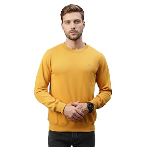 Lux Cozi Mens Cotton Blend Casual Crew