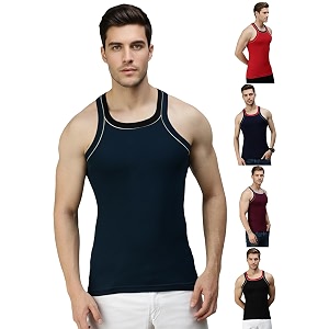 Lux Cozi Mens Cotton Regular Fit Vest