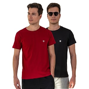 Lux Cozi Mens Cotton Solid Regular Fit
