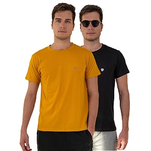 Lux Cozi Mens Cotton Solid Regular Fit