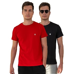 Lux Cozi Mens Cotton Solid Regular Fit