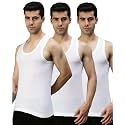 Lux Cozi Men39s Cotton Vest Pack of