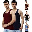 Lux Cozi Men39s Cotton Vest Sleeveless